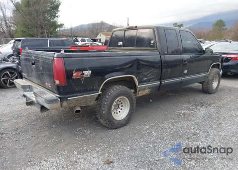 1997 GMC Sierra 1500 Sl Wideside из США, поврежденный, VIN 2GTEK19RXV1529636